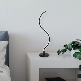 Candeeiro de Mesa Yilan – Preto – Diâmetro: 13 cm Altura: 57 cm
