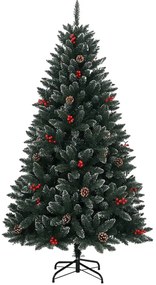 Árvore de Natal artificial com 150 luzes LED 150 cm