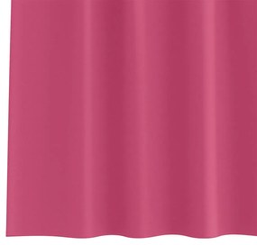 Cortinas 2 pcs Rosa Brilhante 245 x 140 cm Poliéster