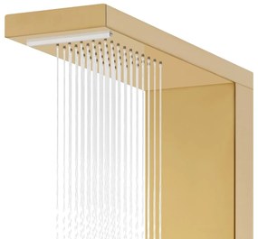 Chuveiro de Hidromassagem - Dourado - Design Moderno