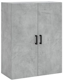 Armário alto 69,5x34x180 cm derivados de madeira cinza cimento