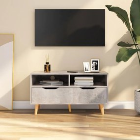 Móvel de TV 90x40x48,5 cm derivados de madeira cinza sonoma