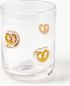 Copos com motivo de pretzel Mira, conjunto de 4