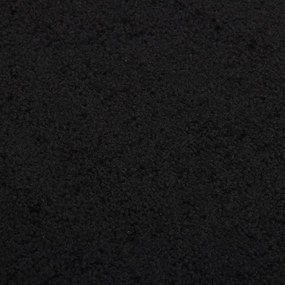 Tapete de porta 80x120 cm preto