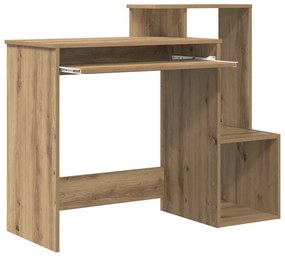 Mesa de Computador em Carvalho Carvalho Artesanal
