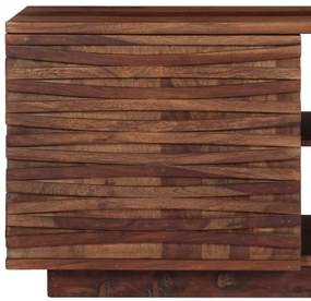 Móvel de TV 120x30x40 cm madeira de acácia maciça