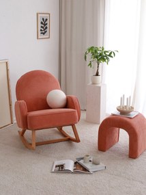 Cadeira Wing Yoko – Coral – 78x91x75 cm