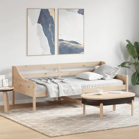 Cama de dia sem colchão 100x200 cm pinho de madeira maciça
