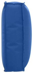 Almofada Azul Royal para Palete - Encosto 50 x 40 x 12 cm, Tecido Oxfo