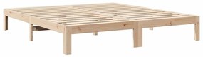 Cama sem colchão 180x200 cm madeira de pinho maciça