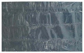Película p/ piscina PE solar flutuante 732x366 cm preto e azul