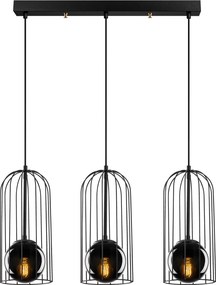 Candeeiro Suspenso Tweety – Preto – 67 x 15 cm