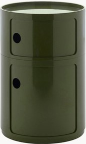 Armário de design Componibili, 2 elementos, Alt 62 cm