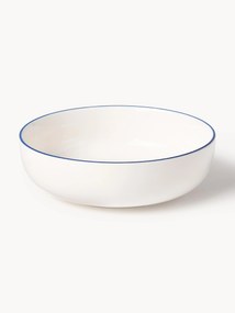 Pratos de sopa pequenos em porcelana Facile, conjunto de 2