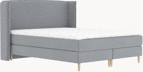 Cama divã em bouclé artesanal Ardis, H4