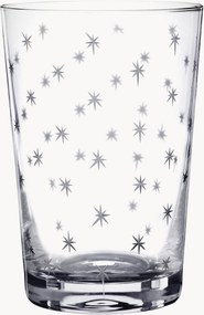 Copos em cristal artesanais Stars, conjunto de 6