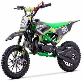 MINI MOTO PARA CRIANÇAS MiniCross Roan RXF 49cc 4.5CV 2024 Verde