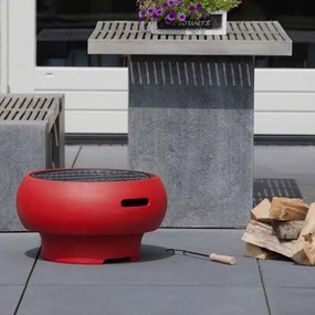 BBGRILL Churrasqueira portátil vermelho TUB-R