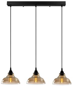 Chandelier Dilberay – Preto – 72 x 72 cm