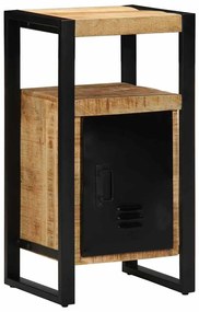 Conjunto de Móveis para Banheiro 4 pcs Madeira de manga maciça