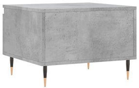 Mesa de centro 50x46x35 cm derivados de madeira cinza-cimento