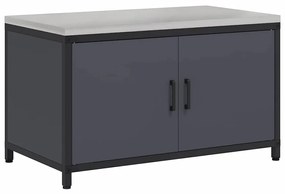 Armário de Armazenamento para Cozinha Antracite 60 x 50 x 92 cm