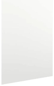 Espelho com luzes LED 90x45 cm vidro arqueado