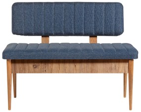 Banco Vina – Atlantic Pine Dark Blue – 110x85x40 cm
