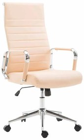 Cadeira de escritório Kolumbus creme