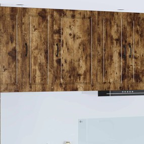 vidaXL Armário de Cozinha com porta Carvalho Defumado 50 x 31 x 80 cm