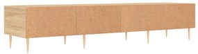 Móvel de TV 150x36x30 cm derivados de madeira carvalho sonoma