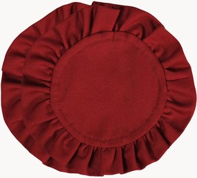 Bases para copos em algodão Rhea, conjunto de 2