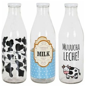 Garrafa Vidro Milk 1L