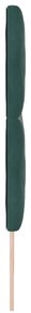 Cabeceira Design de Blocos de Diamante Verde Escura 180 cm Veludo