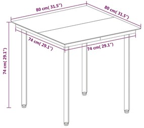 5 pcs conjunto de jantar p/ jardim c/almofadões vime PE e vidro
