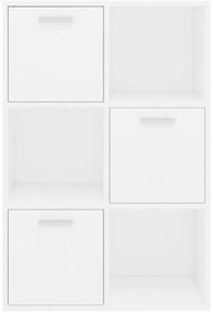 Armário de arrumação derivados de madeira branco