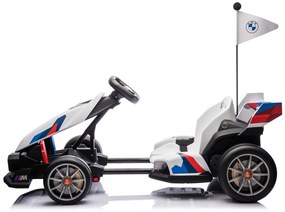 kart elétrico para Crianças 24V BMW Gokart com Drift branco