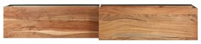 Móvel de TV 180x30x50 cm madeira de acácia maciça