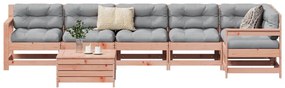7 pcs conjunto sofás jardim madeira abeto-de-douglas