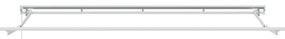 Toldo Retrátil Creme Branco Castanho 400 x 200 cm