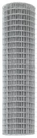 Cerca Euro com 7 Postes 1.2x10 m Aço Galvanizado