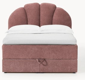 Cama boxspring com espaço de arrumação Romia