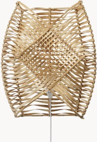 Candeeiro de parede em vime artesanal Zyla