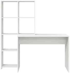Mesa Branco 138.5 x 55 x 143 cm Madeira processada