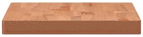 Bancada para casa de banho 80x40x4 cm madeira de faia maciça