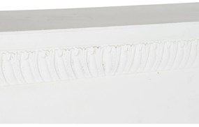 Frente de lareira DKD Home Decor 110 x 23 x 110 cm Abeto Madeira Alumínio