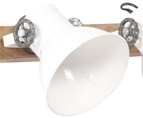 Candeeiro de parede industrial 45x25 cm E27 branco