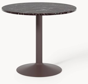 Mesa de jantar oval em mármore Miley, Ø 90 cm