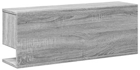 Armário de parede 80x20x30 cm deriv. madeira cinzento sonoma