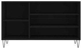 Sapateira 102x36x60 cm derivados de madeira preto